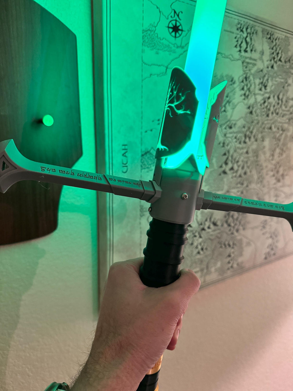Aragorn's Anduril Lightsaber: 3D Printed Fully Electronic