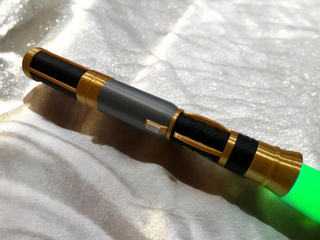 Bell Zettifar Lightsaber: High Republic, Light-Up, Sound Effects, 3D Printed