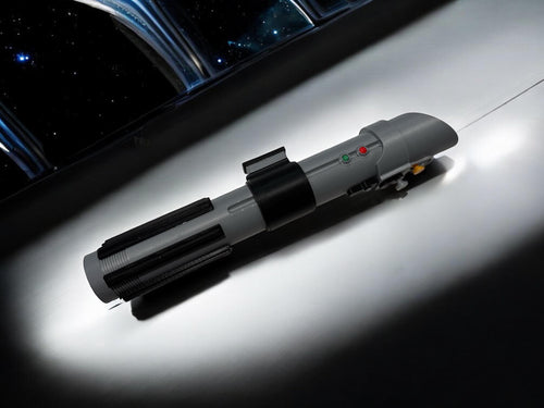 Anakin Skywalker's First Lightsaber | No Paint Required | 3D Printed | Attack of the Clones | Lightsaber Display Mount on Desk or Wall