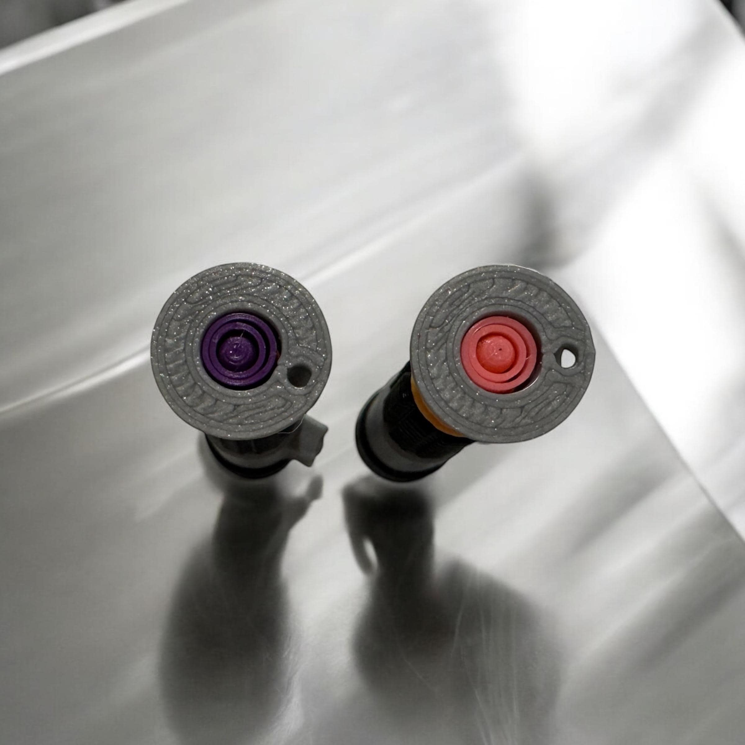 Retractable Lightsaber Keychain | Full Color | No Paint Required | 3D Printed