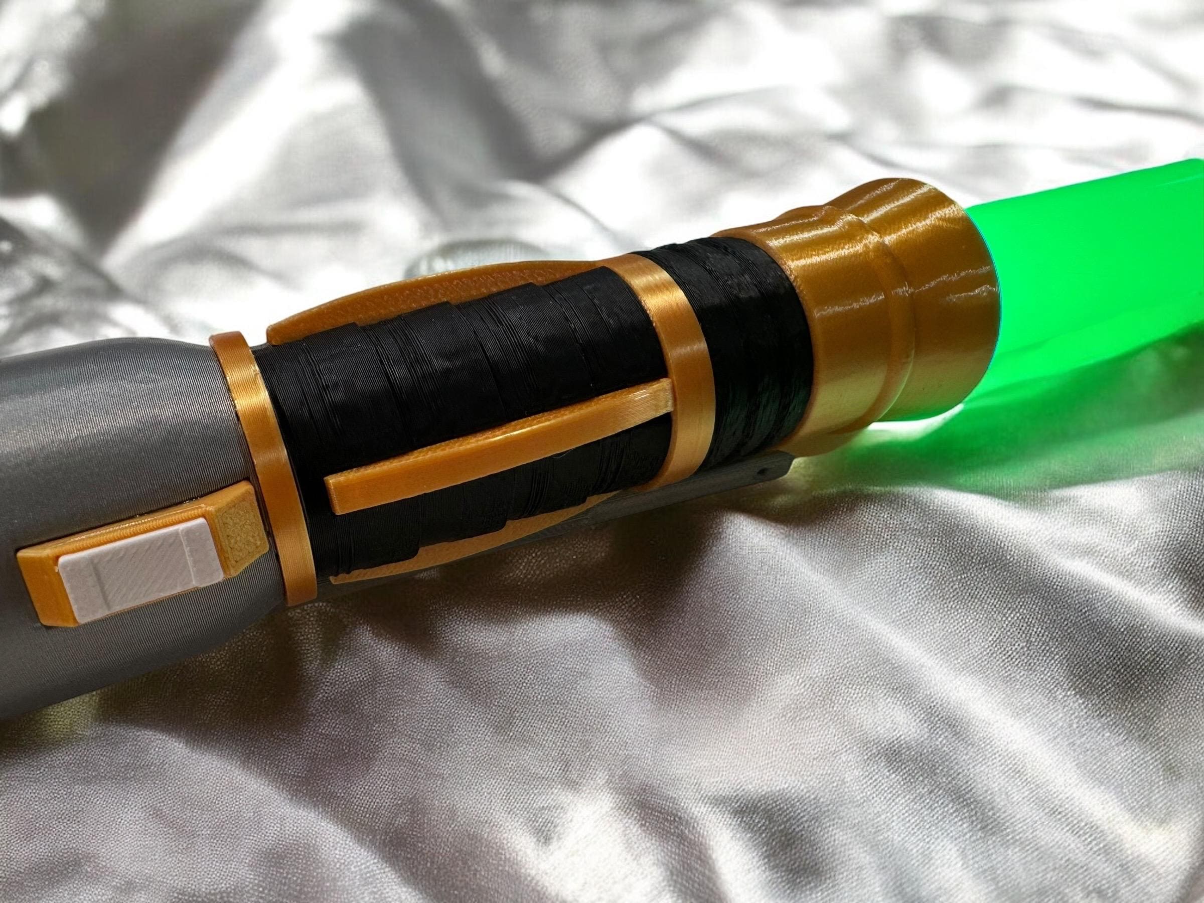 Bell Zettifar Lightsaber: High Republic, Light-Up, Sound Effects, 3D Printed