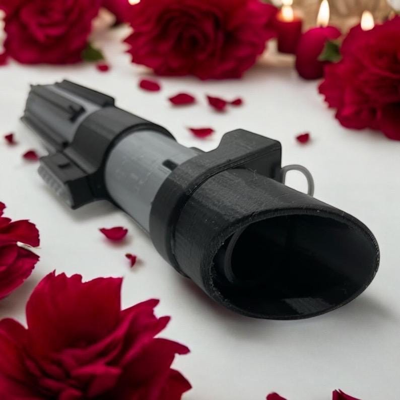 Lightsaber Bouquet Holder | Darth Vader | No Paint Required | 3D Printed