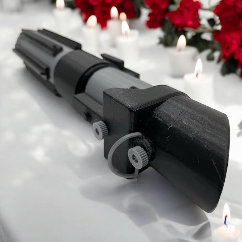 Lightsaber Bouquet Holder | Darth Vader | No Paint Required | 3D Printed