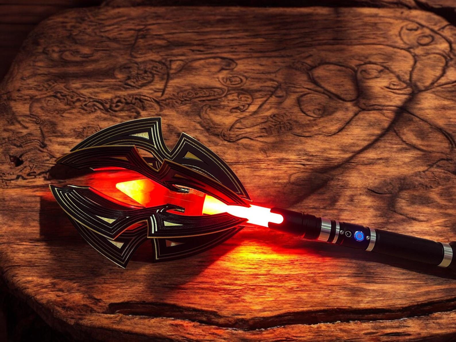 Lightmace | Powered Lightsaber Hilt | 3D Printed
