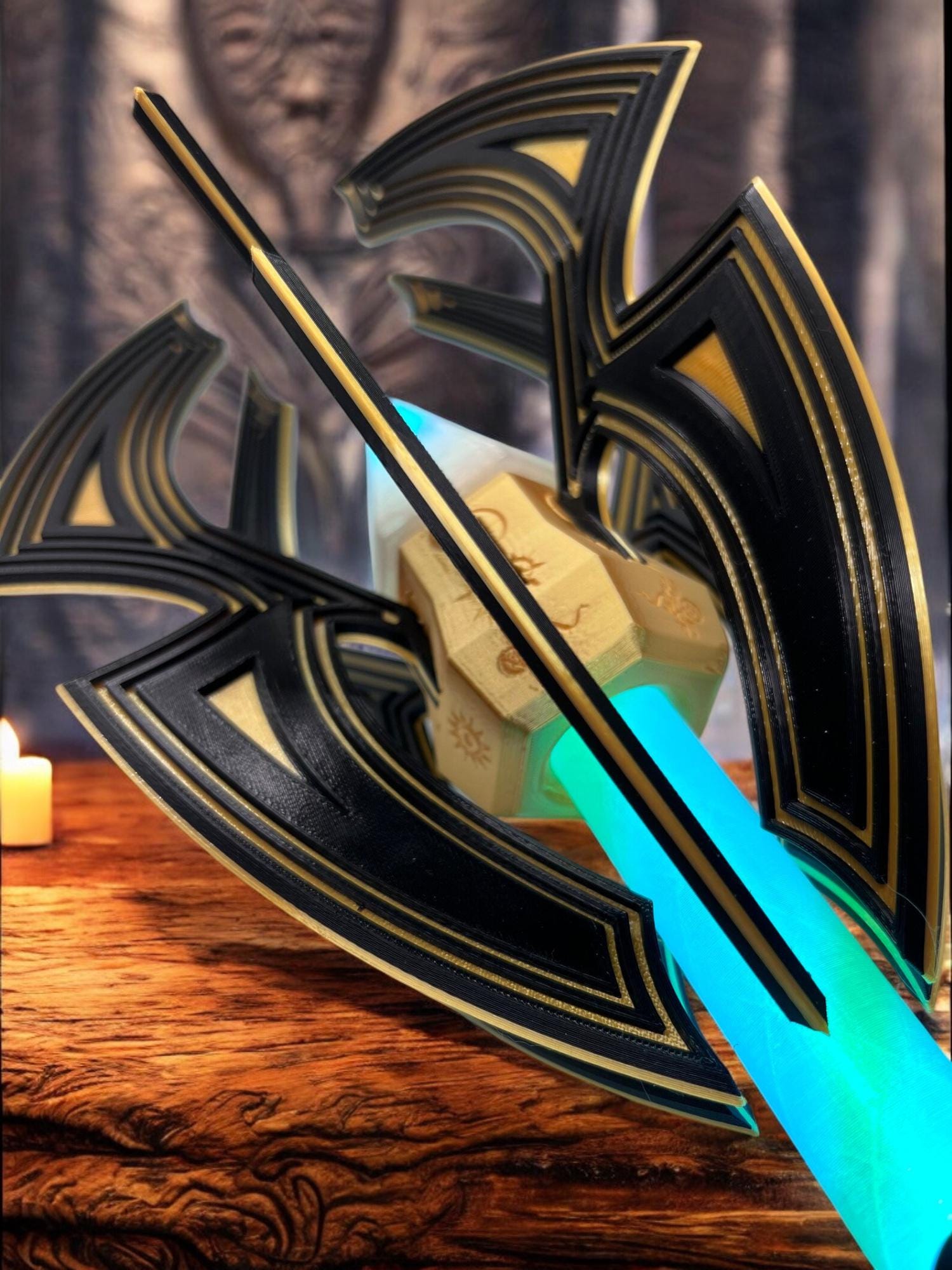 Lightmace | Powered Lightsaber Hilt | 3D Printed