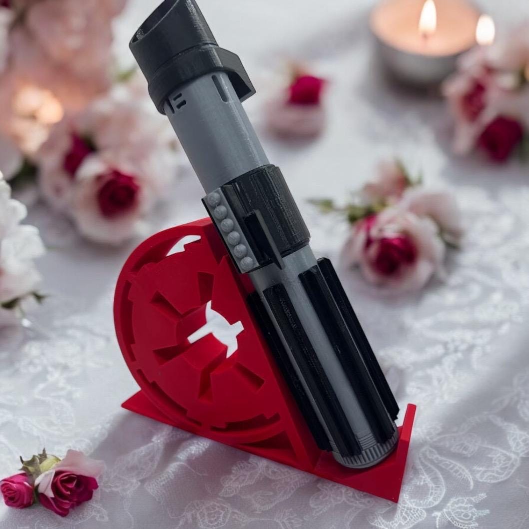 Lightsaber Bouquet Holder | Darth Vader | No Paint Required | 3D Printed