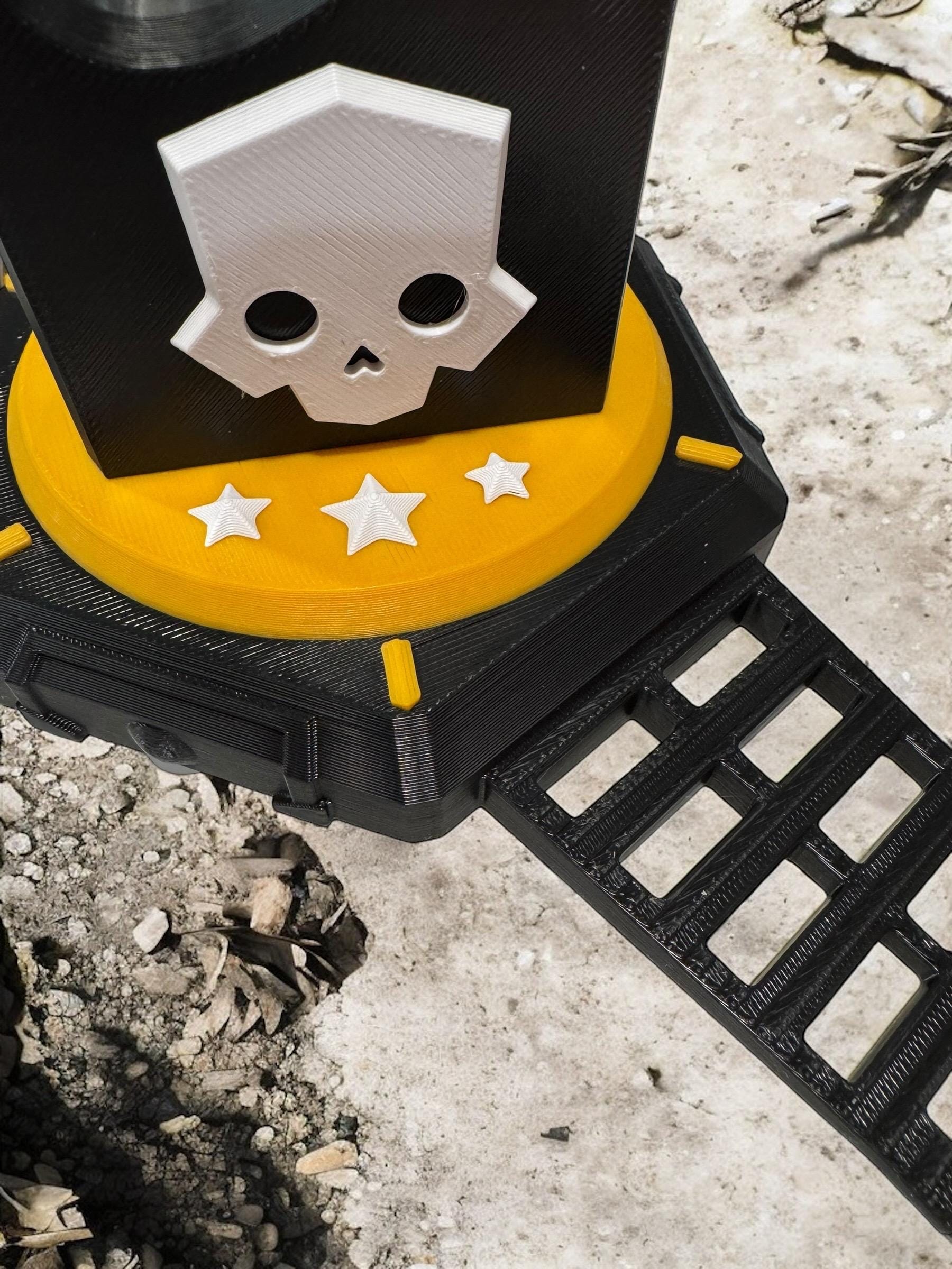 Helldivers Controller Stand | PS5 & Xbox Video Game | Sweet Liberty | 3D Printed | In Color | Non Functional | For Democracy | Super Earth