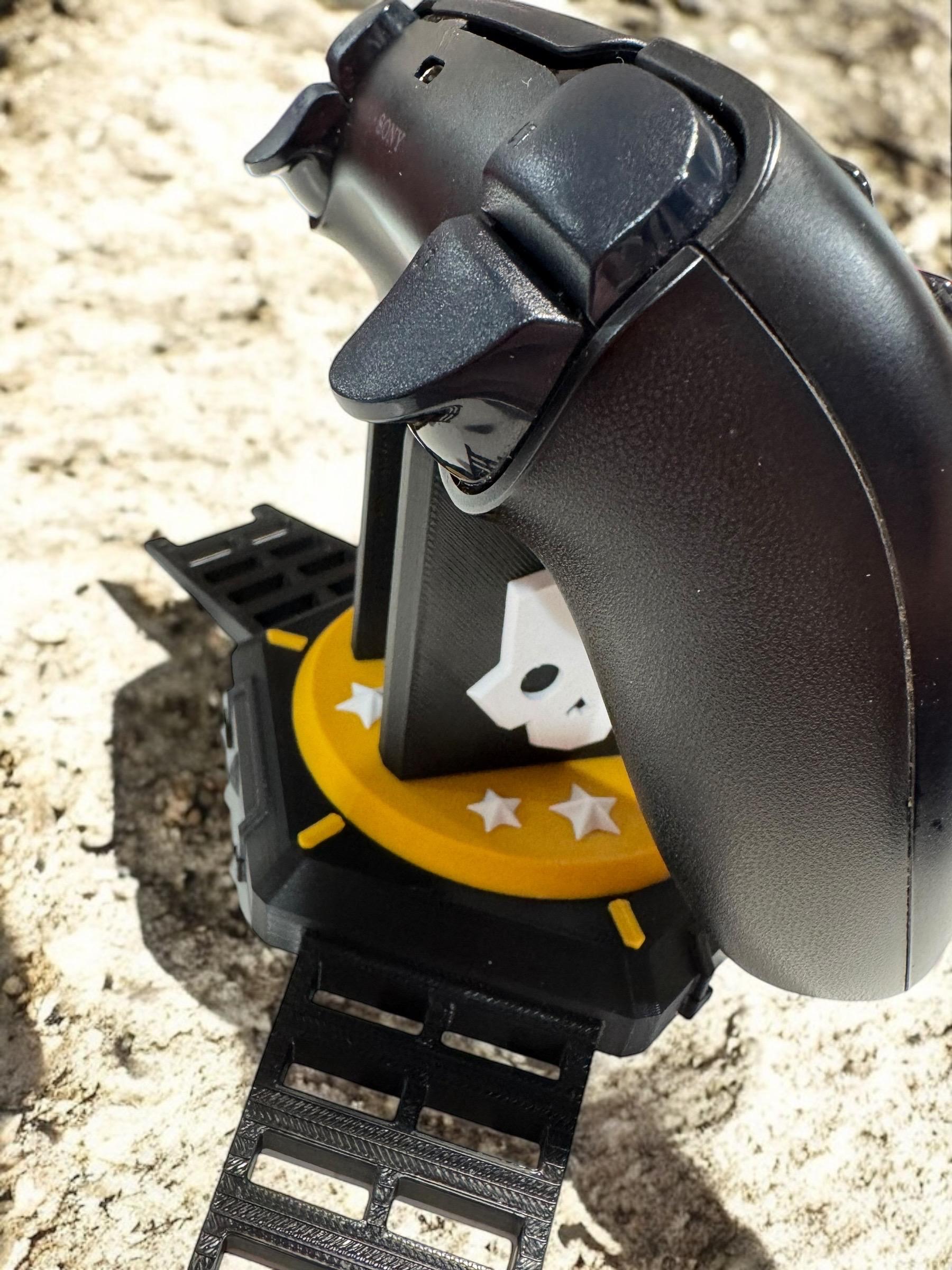 Helldivers Controller Stand | PS5 & Xbox Video Game | Sweet Liberty | 3D Printed | In Color | Non Functional | For Democracy | Super Earth