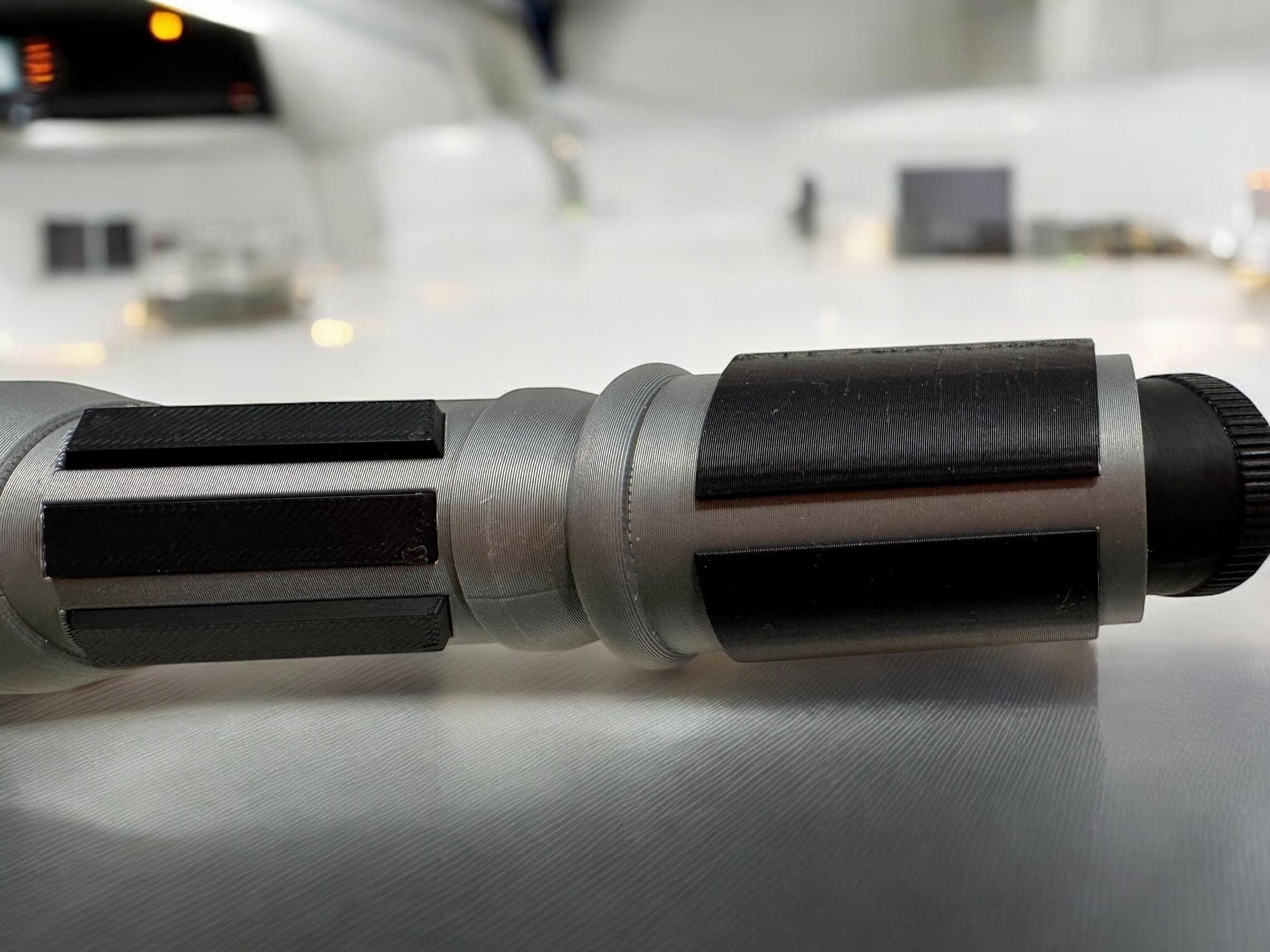 Yaddle's Lightsaber: 3D Printed Display Prop - Galaxy's Edge
