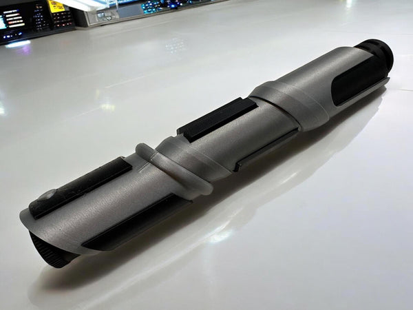 Yaddle’s Lightsaber | No Paint Required | 3D Printed | Galaxy's Edge | Clone Wars | Lightsaber Display Mount on Desk or Wall