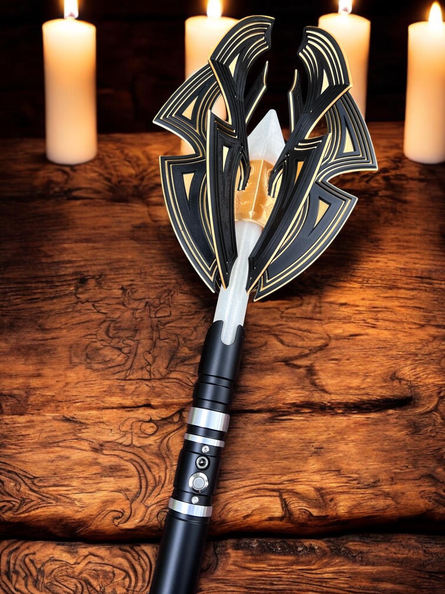 Lightmace | Powered Lightsaber Hilt | 3D Printed