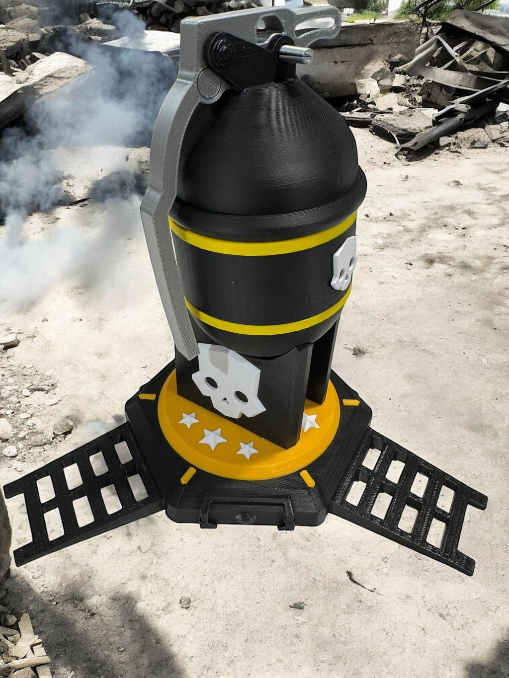 Helldivers 2 Prop G6 | Toy Video Game Replica | Not Real Working | 3D Printed | In Color | Magnetic Spoon | Non Functional | For Democracy