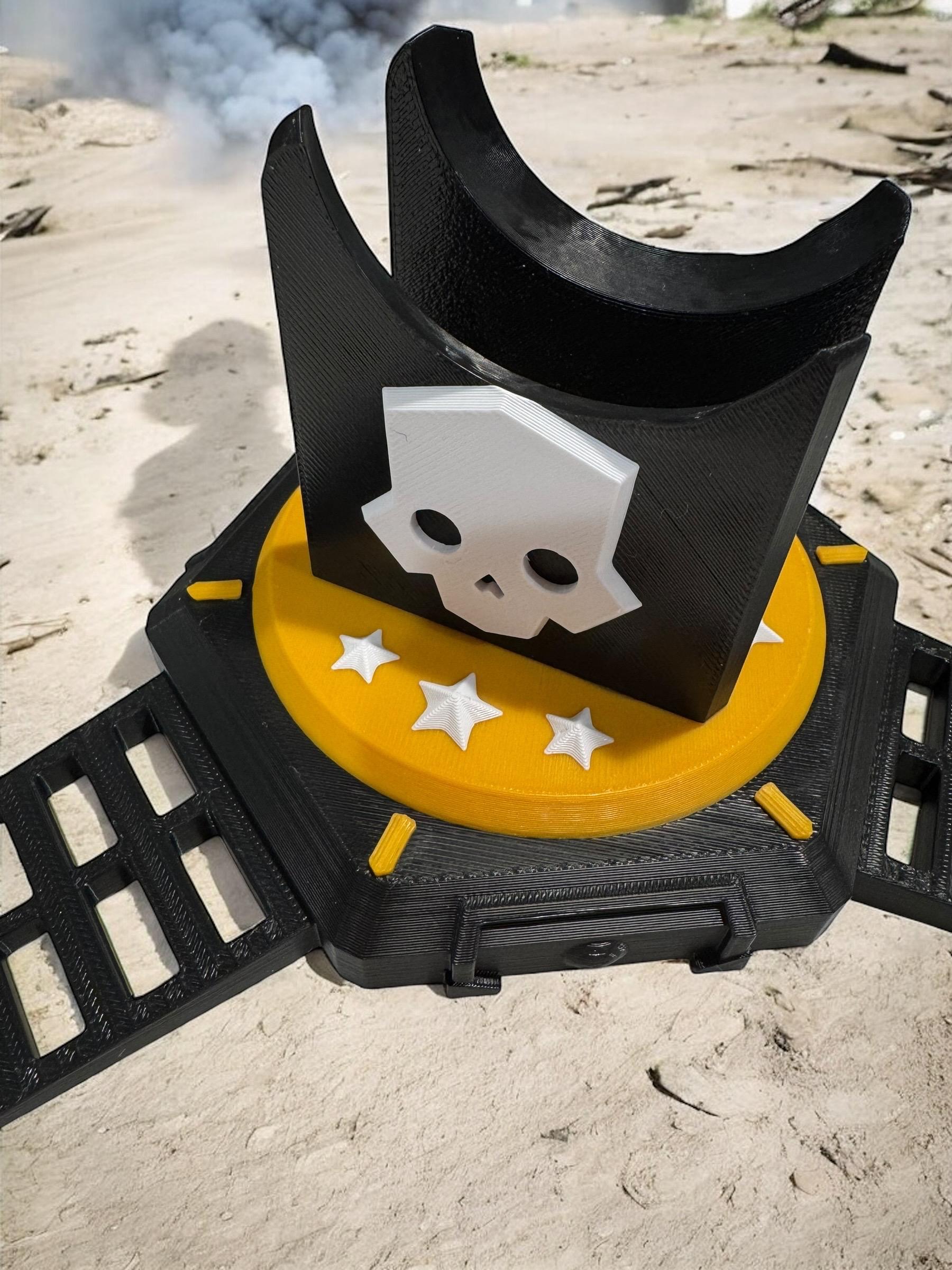 Helldivers 2 Prop G6 | Toy Video Game Replica | Not Real Working | 3D Printed | In Color | Magnetic Spoon | Non Functional | For Democracy