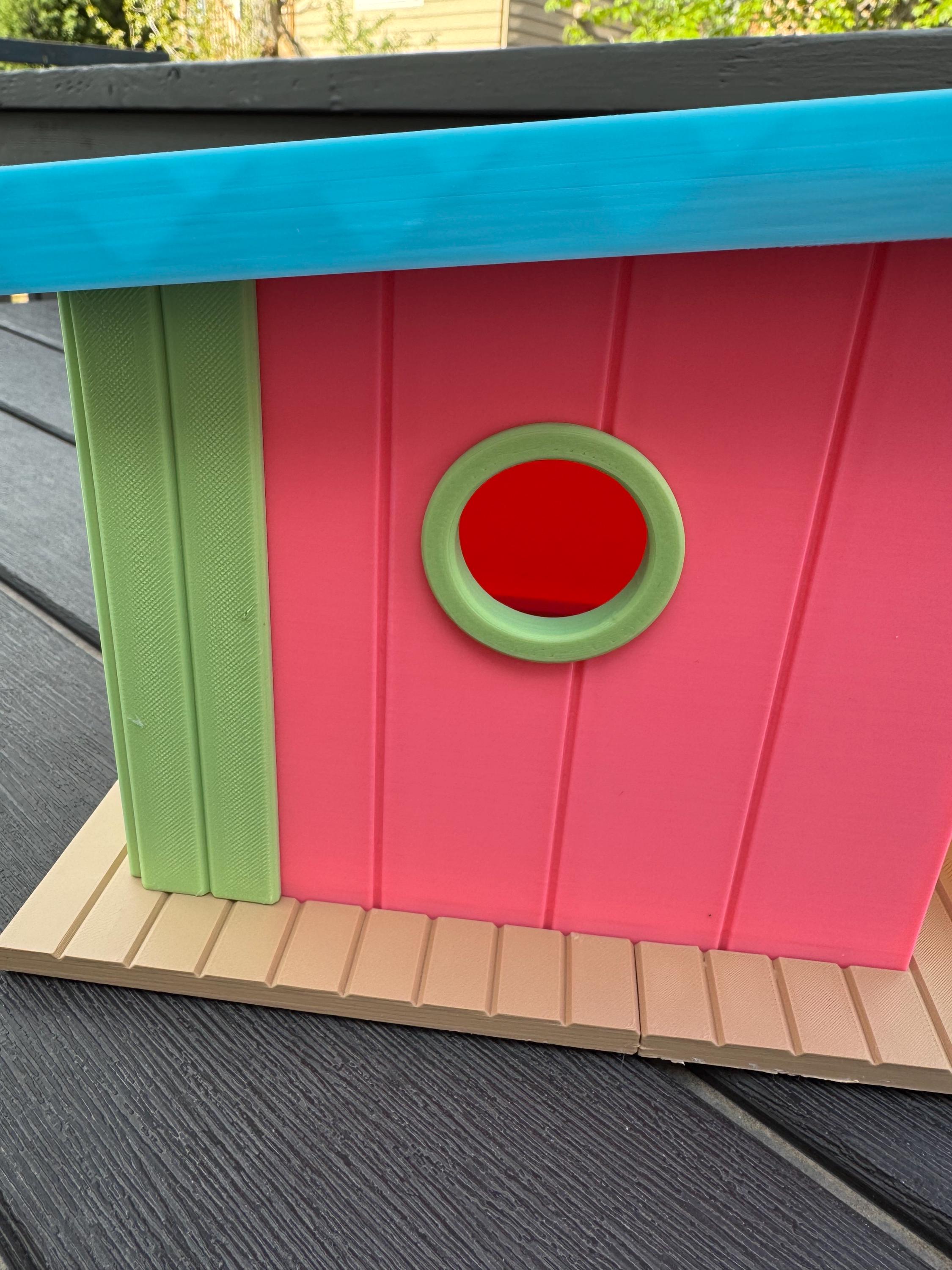 Bird House | Mid Century Modern v2 | 3D Printed