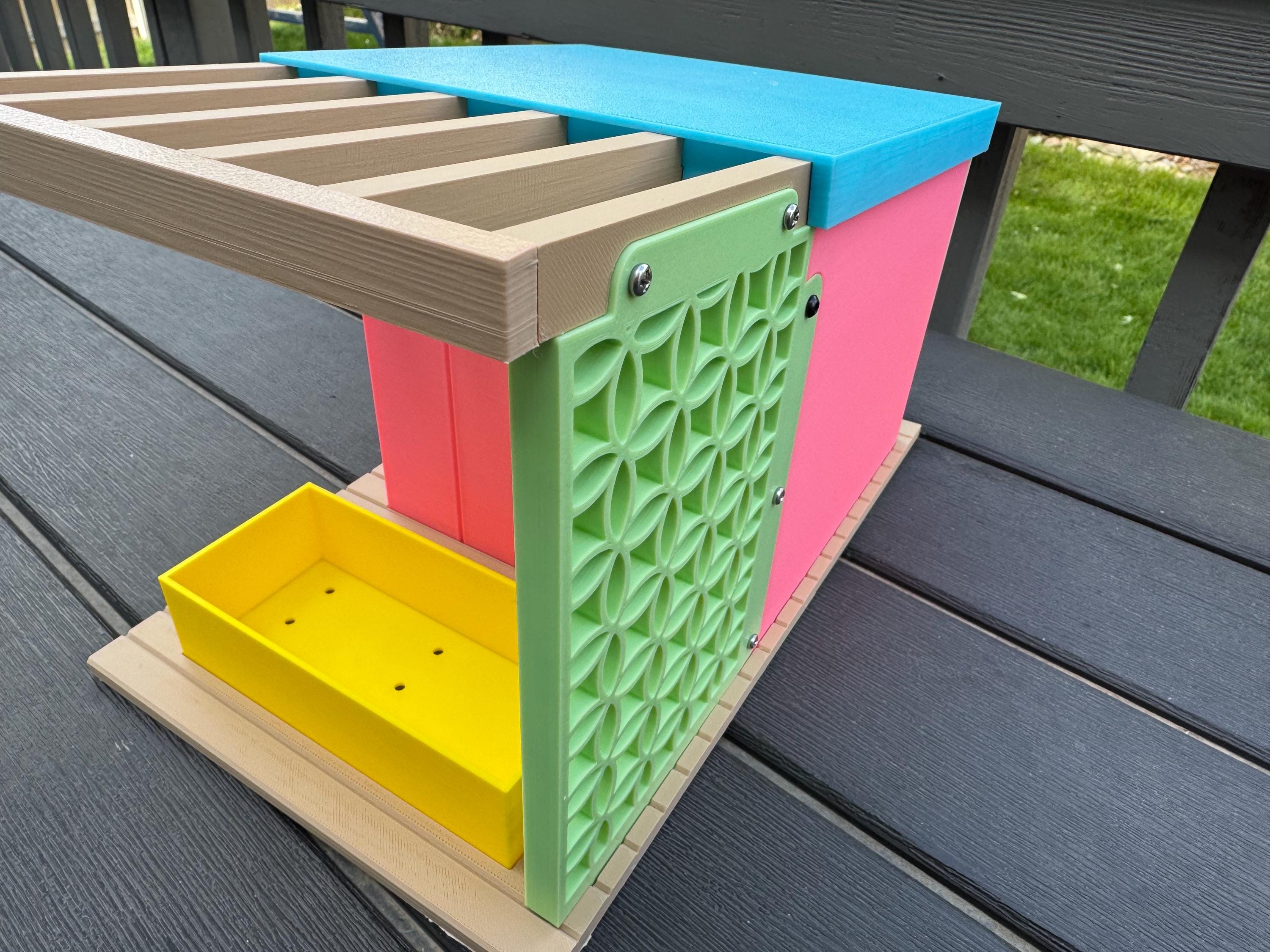 Bird House | Mid Century Modern v2 | 3D Printed