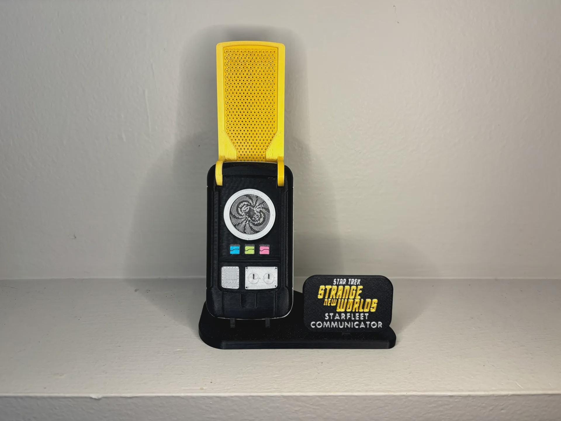 Communicator | Strange New Worlds | 3D Printed | TV Movie Memorabilia Replica Props | Cosplay Props | Costume