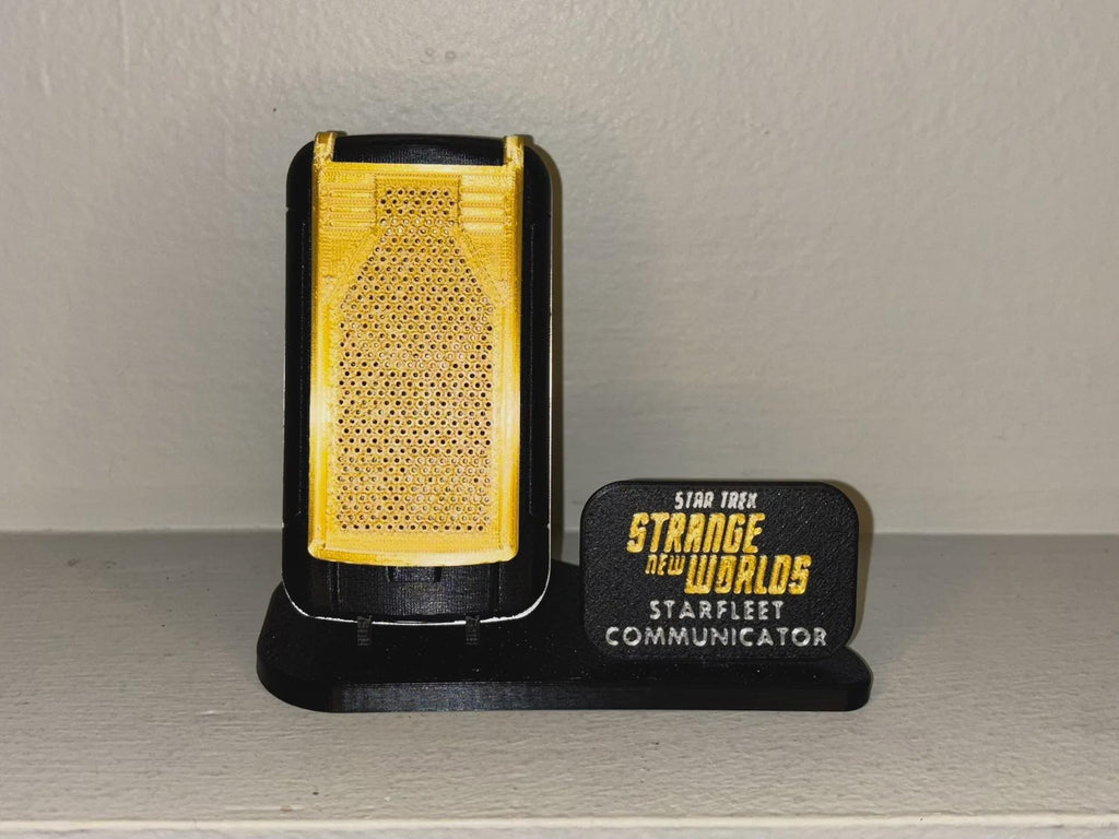 Communicator | Strange New Worlds | 3D Printed | TV Movie Memorabilia Replica Props | Cosplay Props | Costume