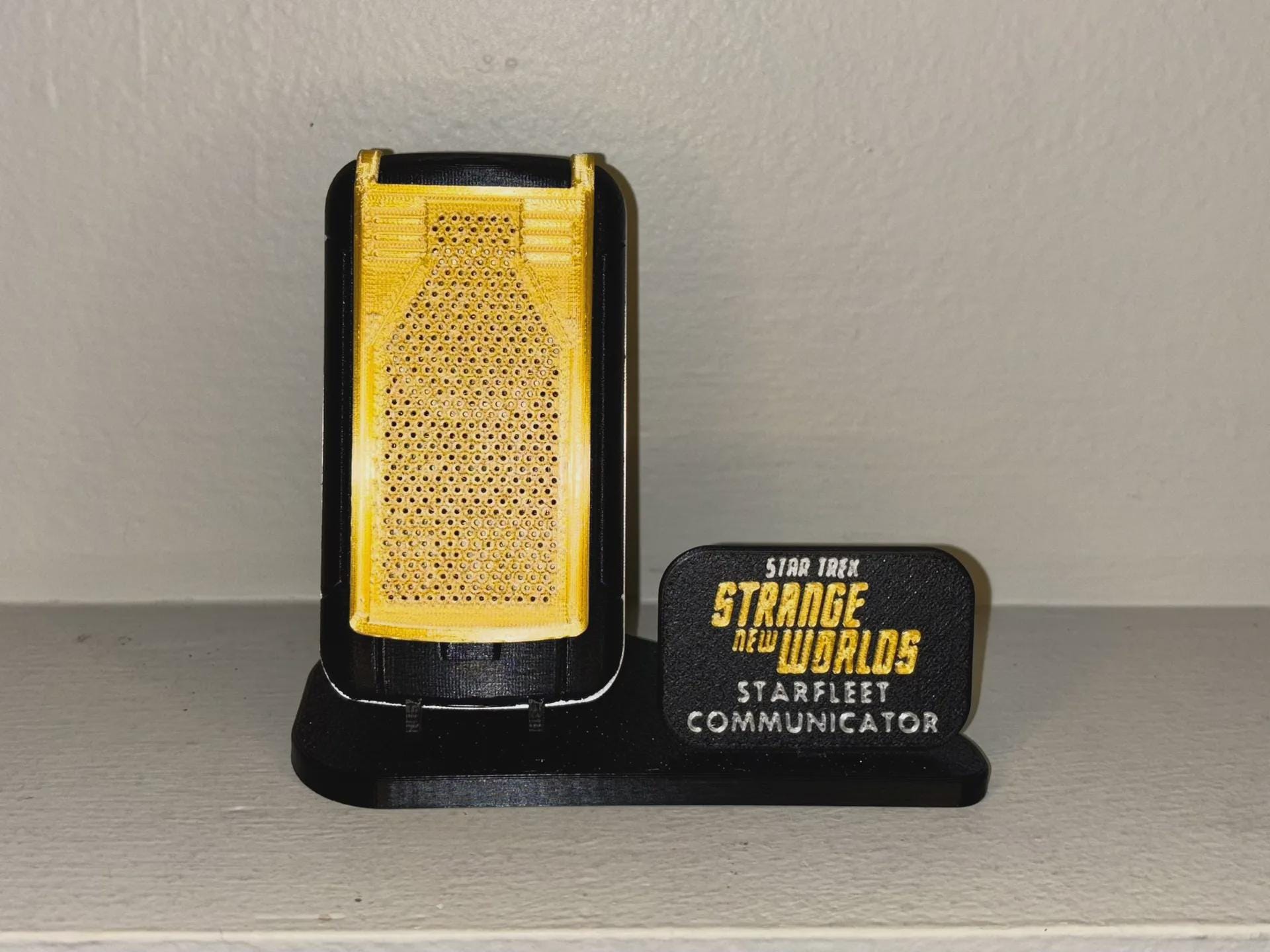 Communicator | Strange New Worlds | 3D Printed | TV Movie Memorabilia Replica Props | Cosplay Props | Costume