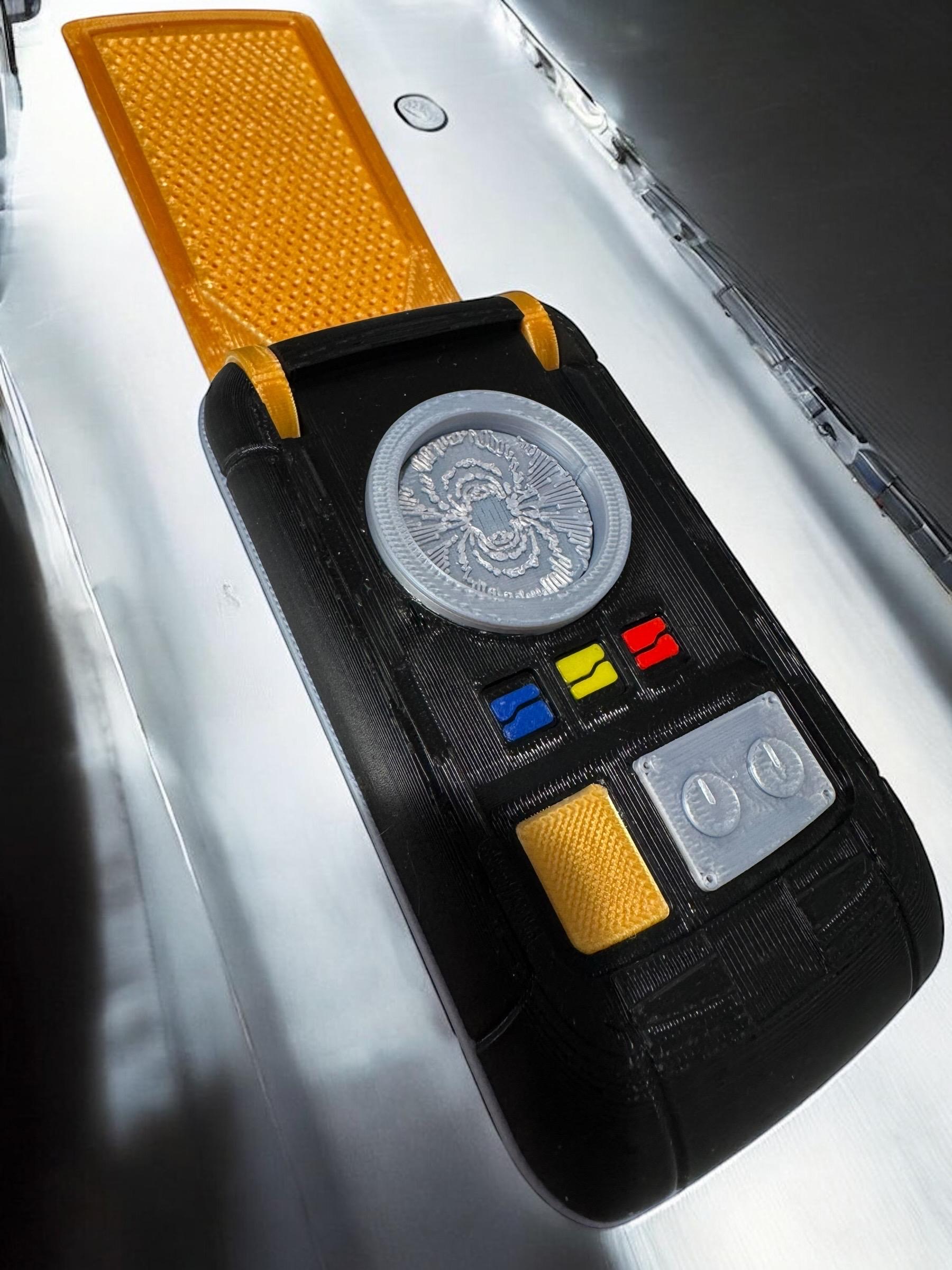 Communicator | Strange New Worlds | 3D Printed | TV Movie Memorabilia Replica Props | Cosplay Props | Costume