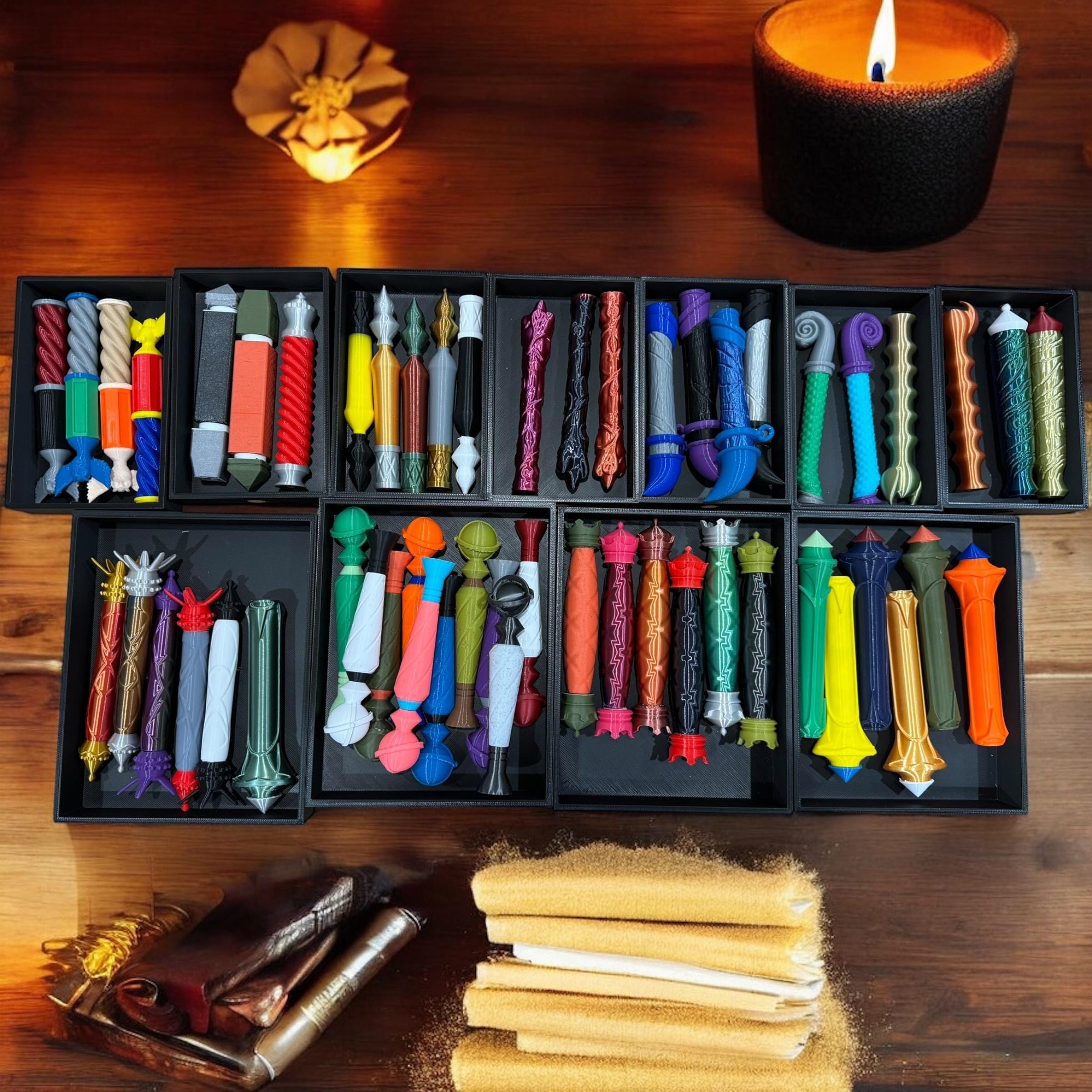 Wizard Wand Party Favors: Modular 3D Printed Wands