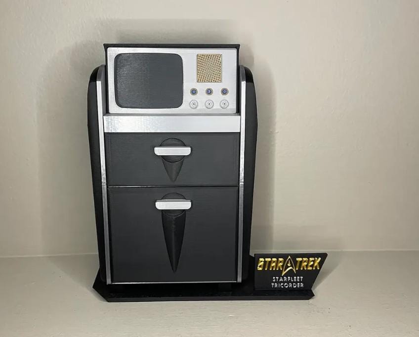 Tricorder | The Original Series | 3D Printed | TV Movie Memorabilia Replica Props | Cosplay Props | Costume