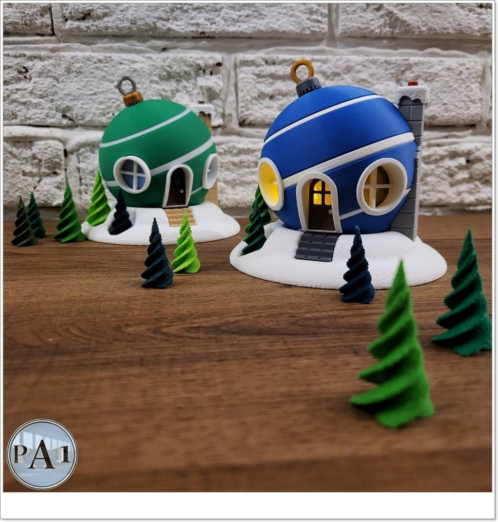 Fairy Garden | Ornament | Christmas Village | 3D Printed