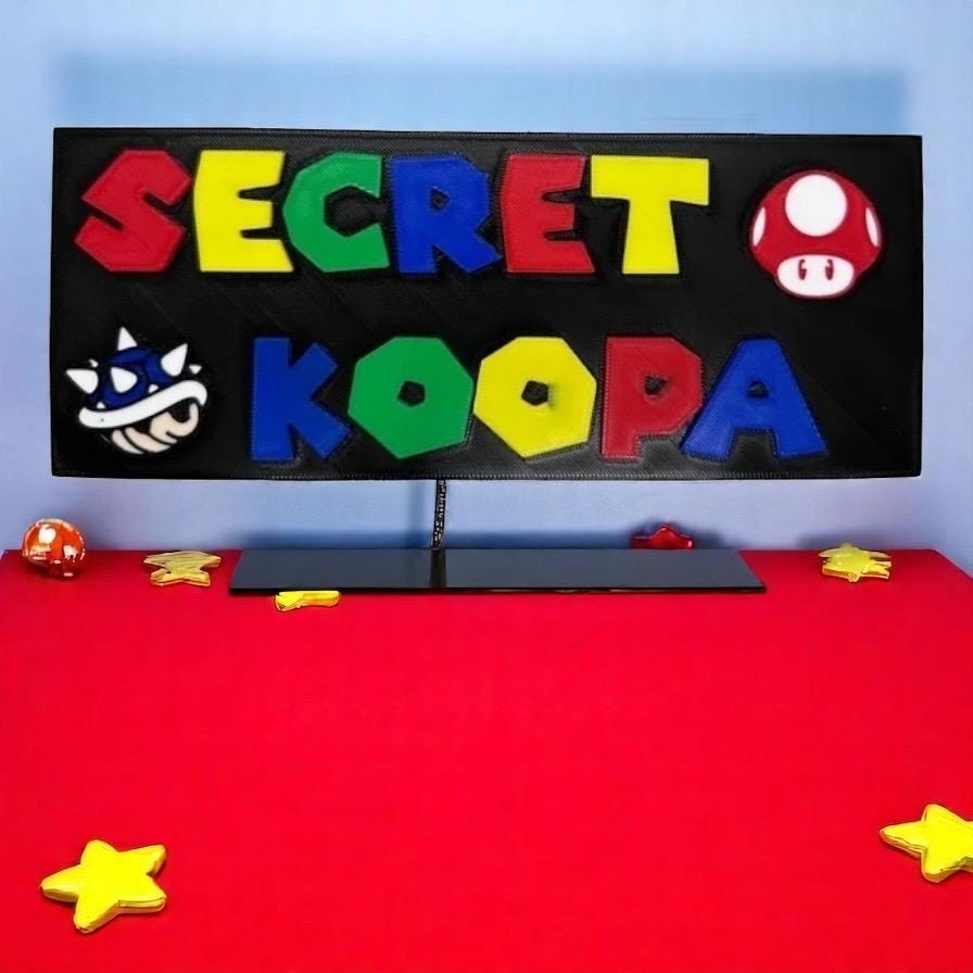 Secret Koopa | Secret Hitler | Super Mario | 3D Printed | In-Color | Mystery Games | Murder Mystery | Tabletop Games-Party Games-Board Game