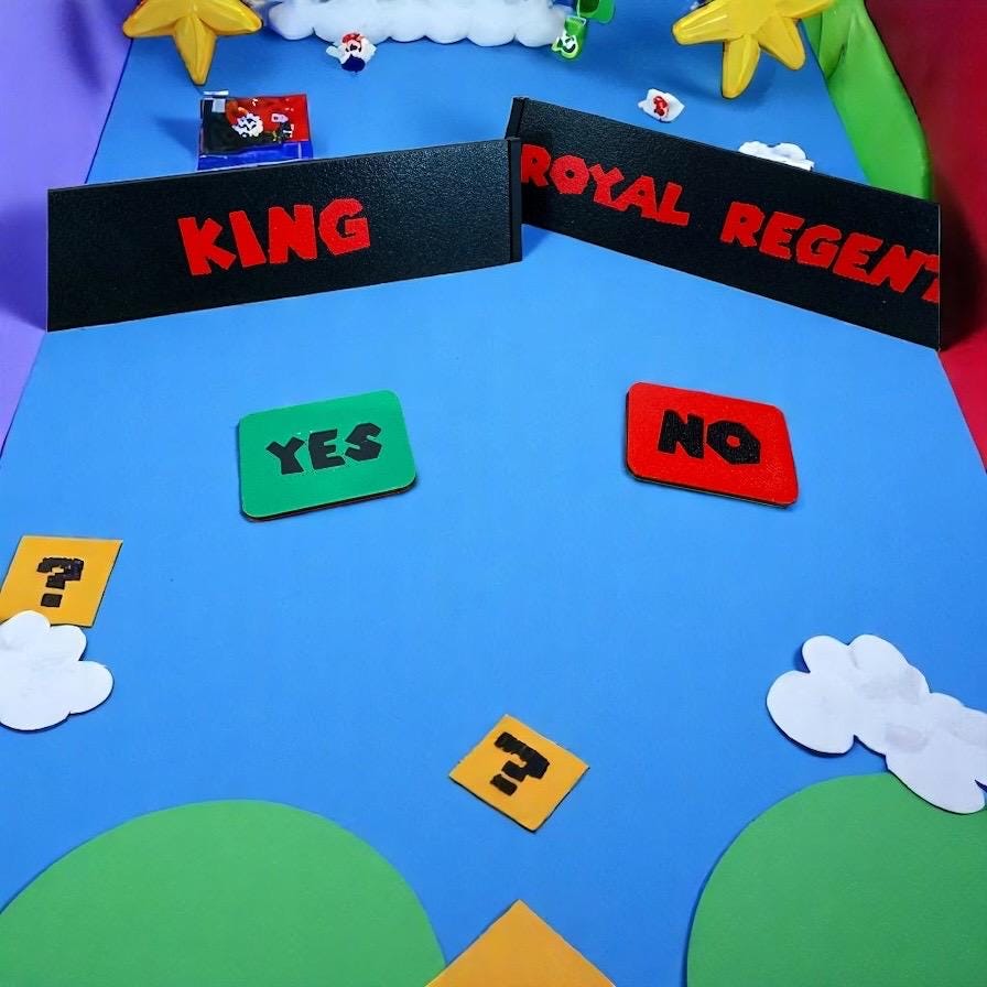 Secret Koopa | Secret Hitler | Super Mario | 3D Printed | In-Color | Mystery Games | Murder Mystery | Tabletop Games-Party Games-Board Game