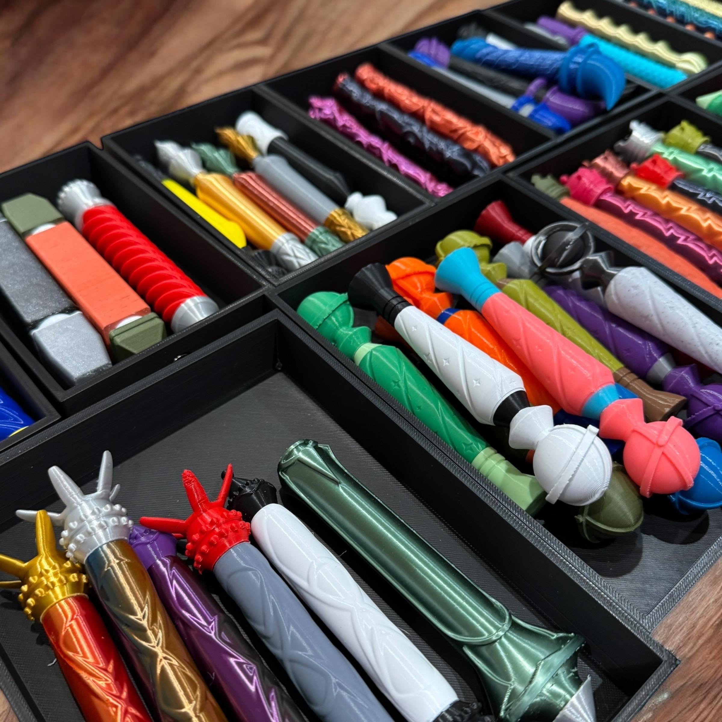 Wizard Wand Party Favors: Modular 3D Printed Wands