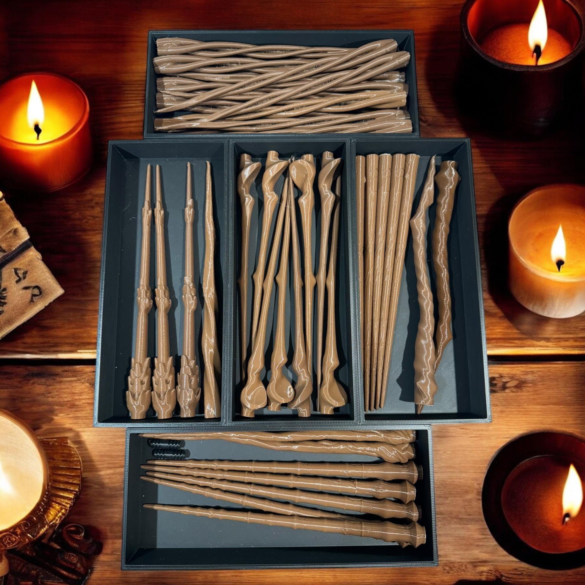 Wizard Wand Party Favors: Modular 3D Printed Wands