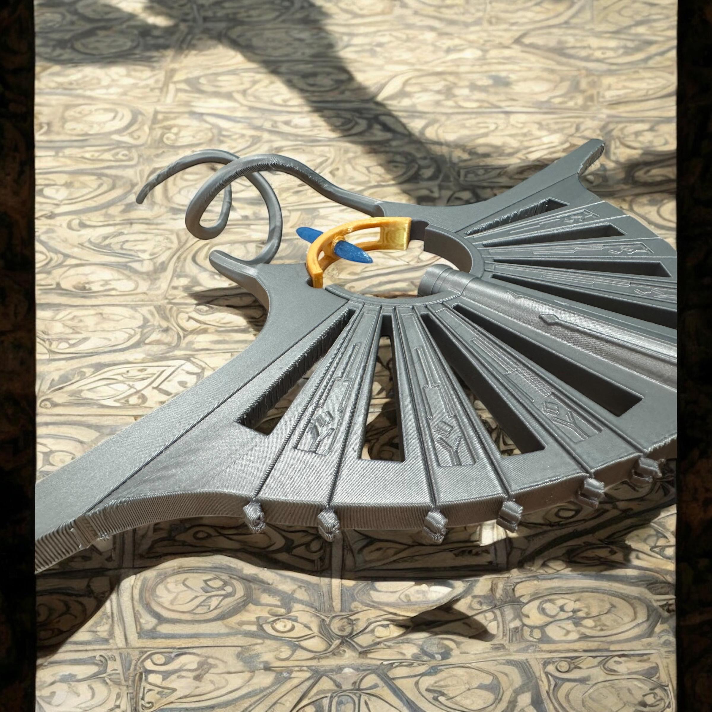 Lord Corvax Lightsaber Replica: 3D Printed Display - Vader Immortal