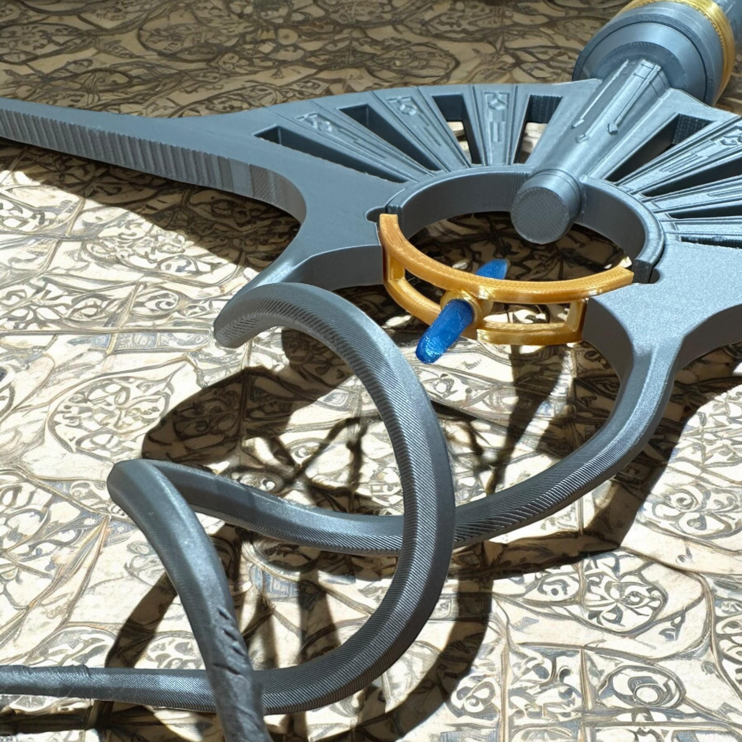 Lord Corvax Lightsaber Replica: 3D Printed Display - Vader Immortal