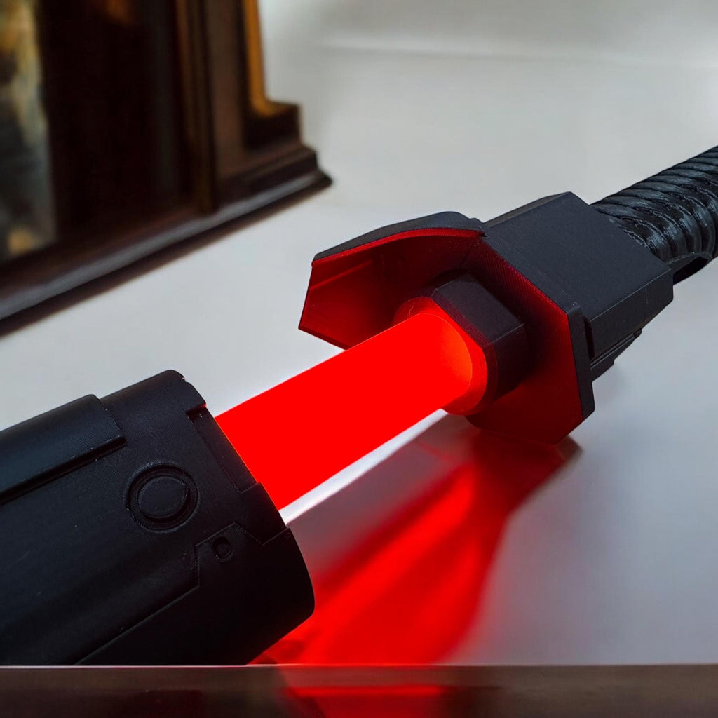 The Ronin Lightsaber | 3D Printed Light Up Sword with Sound & Scabbard