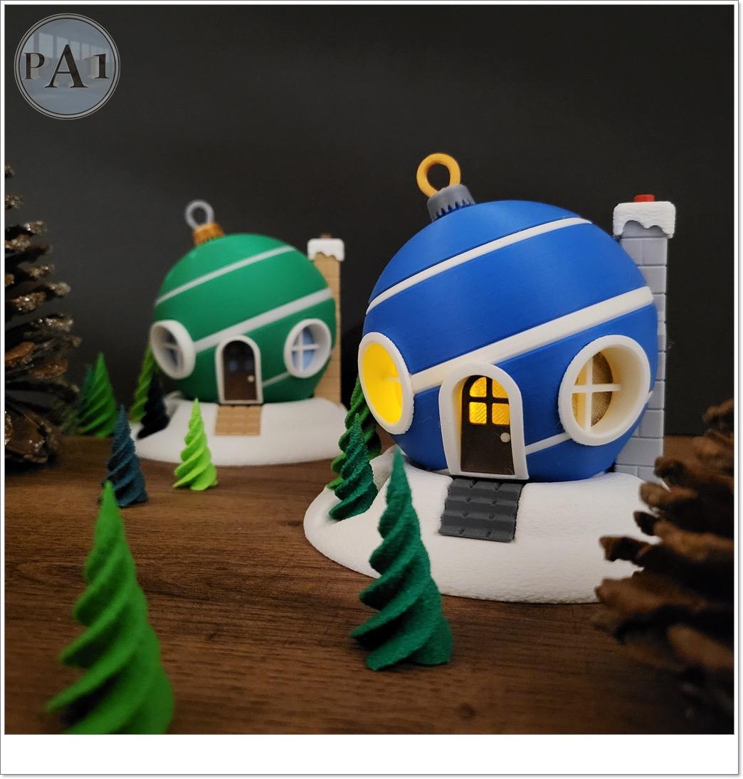 Fairy Garden | Ornament | Christmas Village | 3D Printed