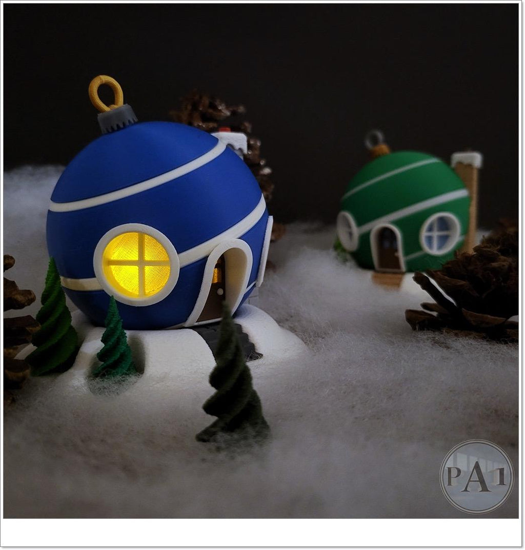 Fairy Garden | Ornament | Christmas Village | 3D Printed