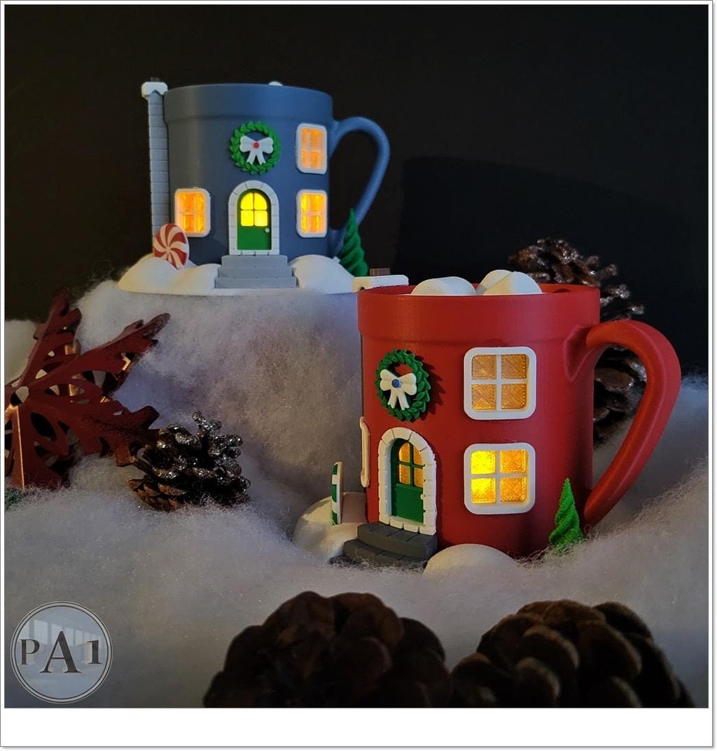 Fairy Garden | Mug | Christmas Village | 3D Printed