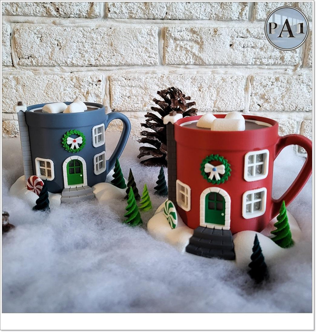 Fairy Garden | Mug | Christmas Village | 3D Printed
