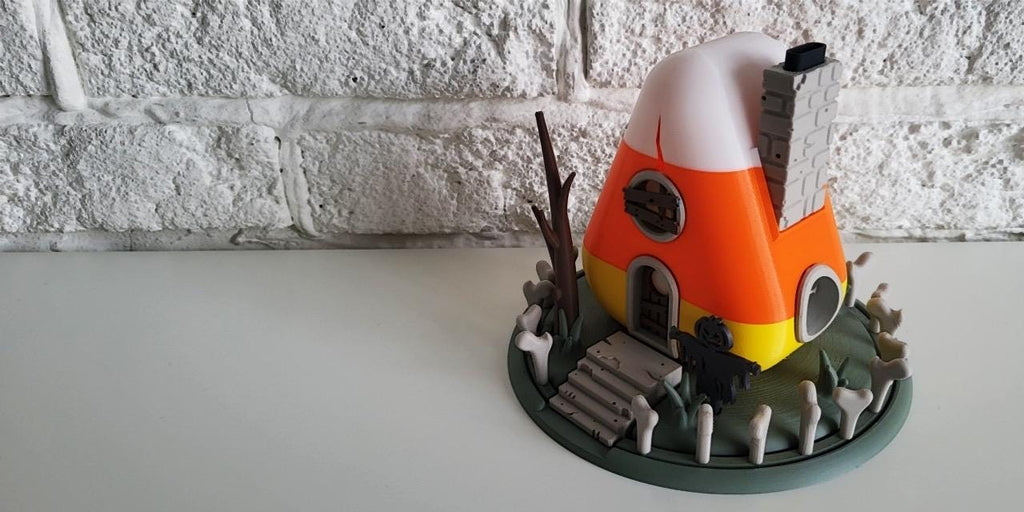 Fairy Garden | Candy Corn | Halloween | 3D Printed