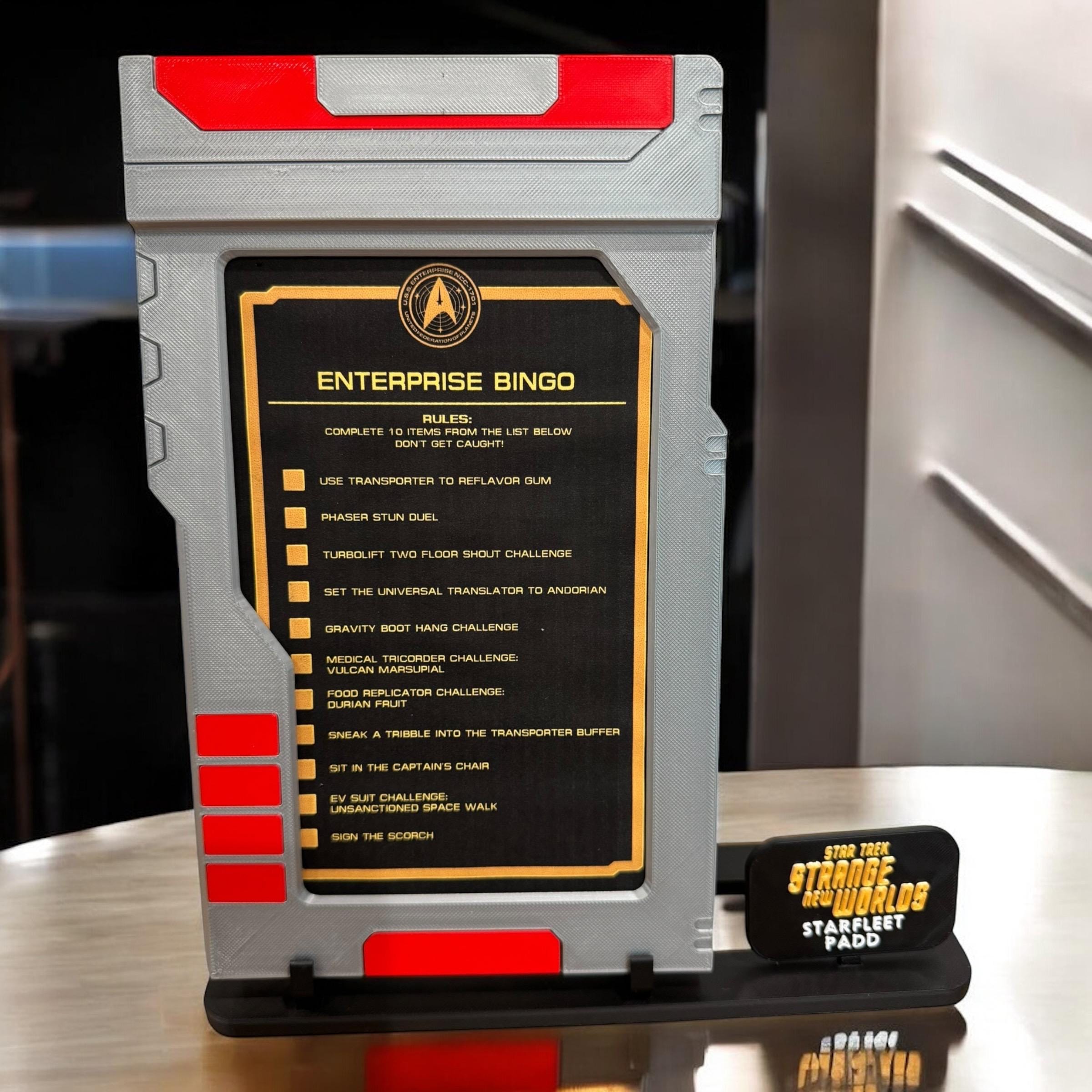 PADD | Strange New Worlds | 3D Printed | TV Movie Memorabilia Replica Props | Cosplay Props | Costume