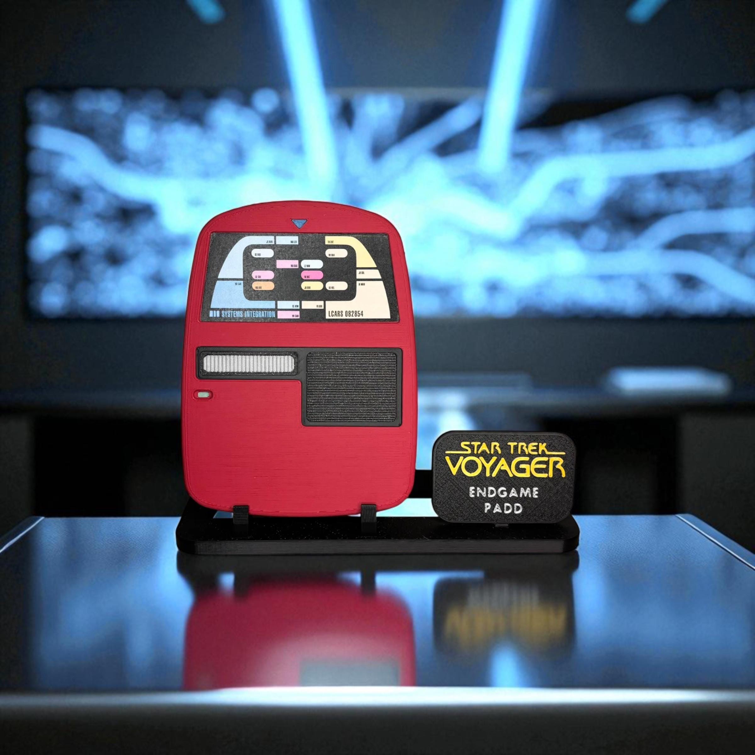 PADD | Voyager | 3D Printed | TV Movie Memorabilia Replica Props | Cosplay Props | Costume
