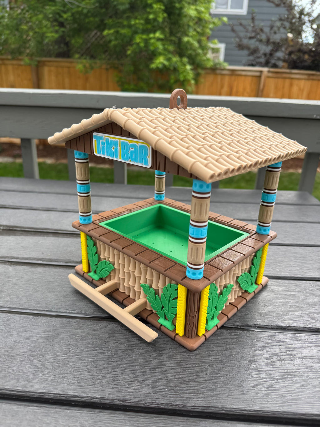 Bird Feeder | Tiki Bar | 3D Printed
