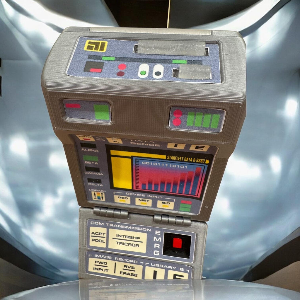 Tricorder | Voyager | Deep Space Nine | First Contact | 3D Printed | TV Movie Memorabilia Replica Props | Cosplay Props | Costume
