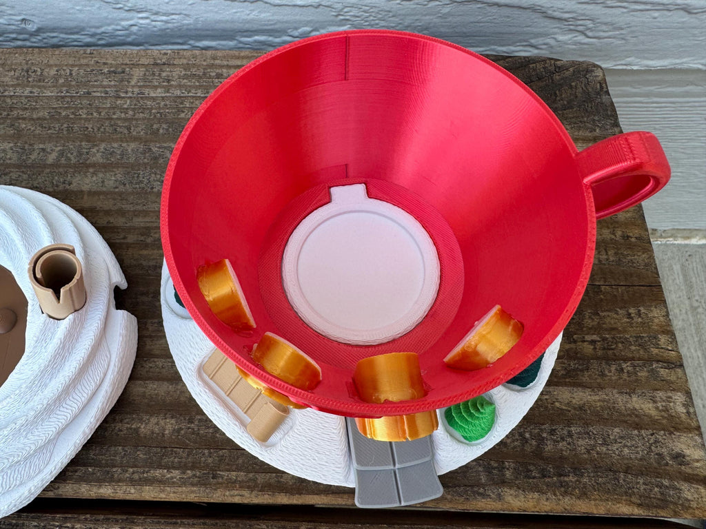 Fairy Garden | Hot Cocoa Cup | Christmas Village | 3D Printed