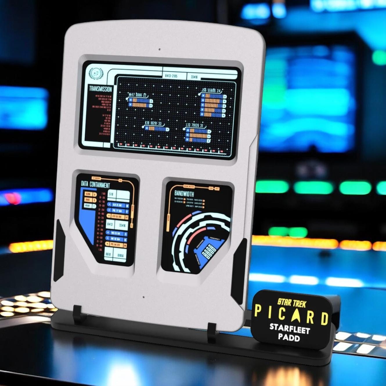 PADD | Picard | 3D Printed | TV Movie Memorabilia Replica Props | Cosplay Props | Costume