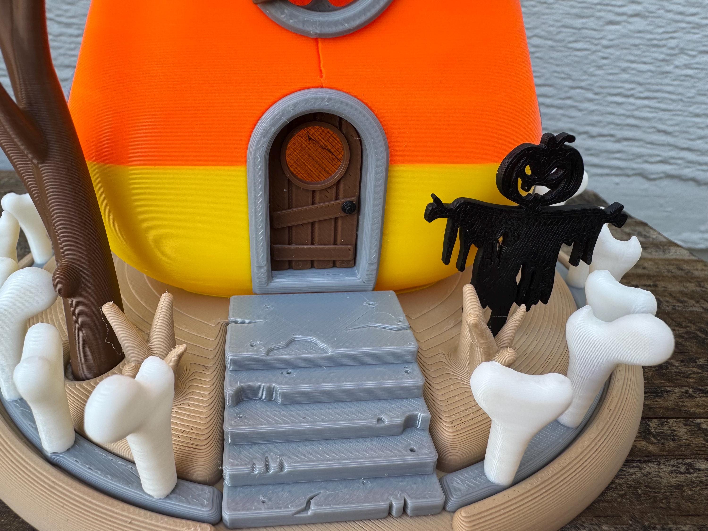 Fairy Garden | Candy Corn | Halloween | 3D Printed