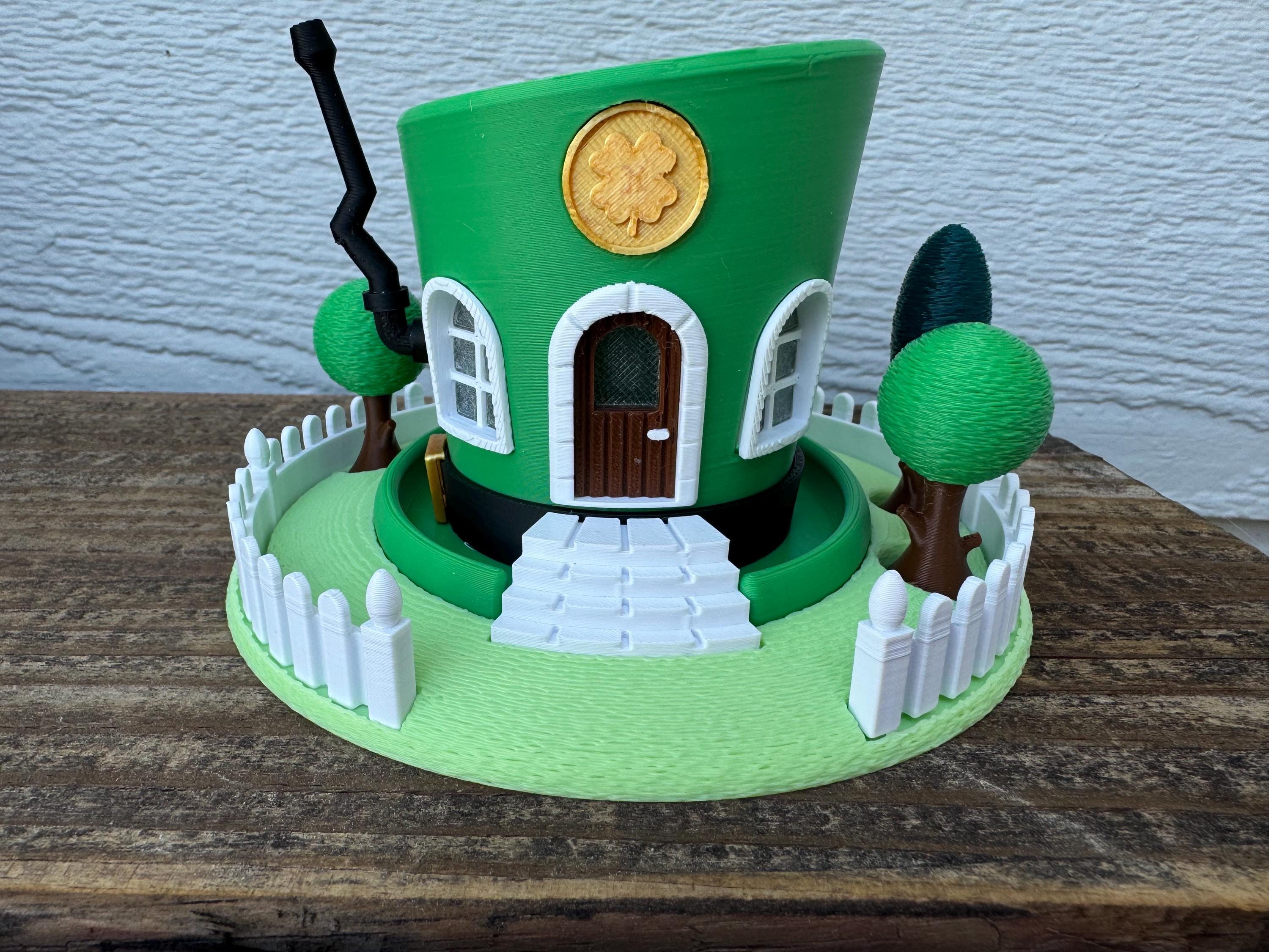 Fairy Garden | Leprechaun’s Hat | St. Patrick’s Day | 3D Printed