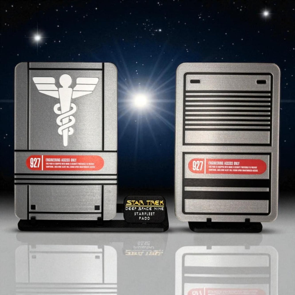 Deep Space Nine PADD Prop: 3D Printed TV Memorabilia Replica