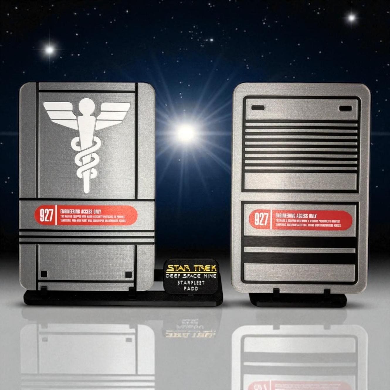 Deep Space Nine PADD Prop: 3D Printed TV Memorabilia Replica