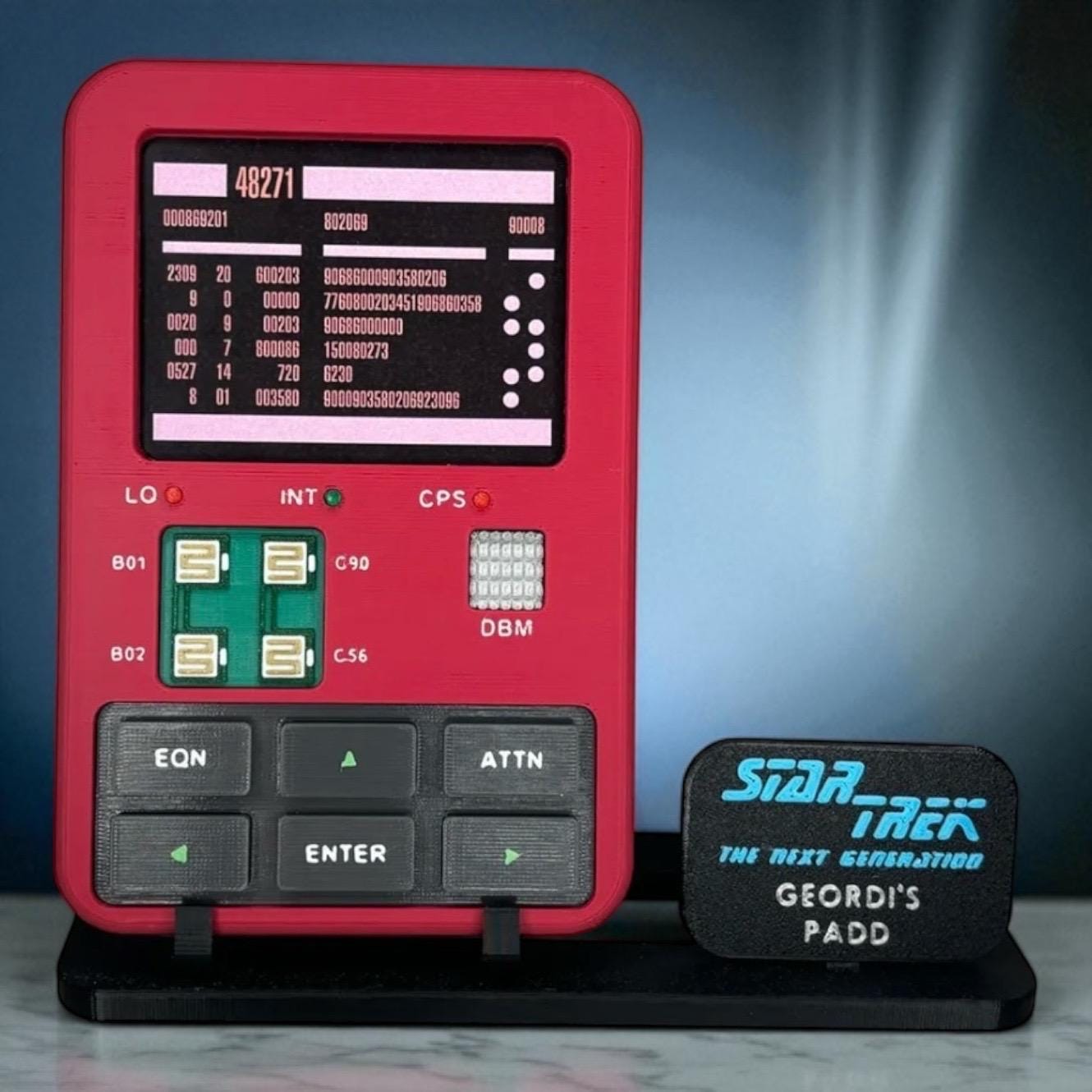 PADD | The Next Generation | 3D Printed | TV Movie Memorabilia Replica Props | Cosplay Props | Costume