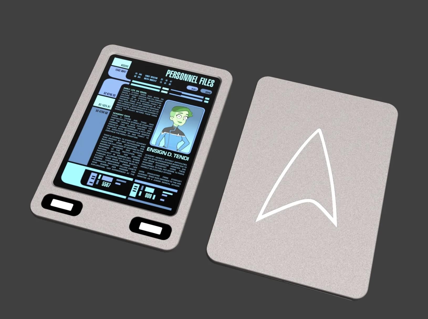 PADD | Lower Decks | 3D Printed | TV Movie Memorabilia Replica Props | Cosplay Props | Costume